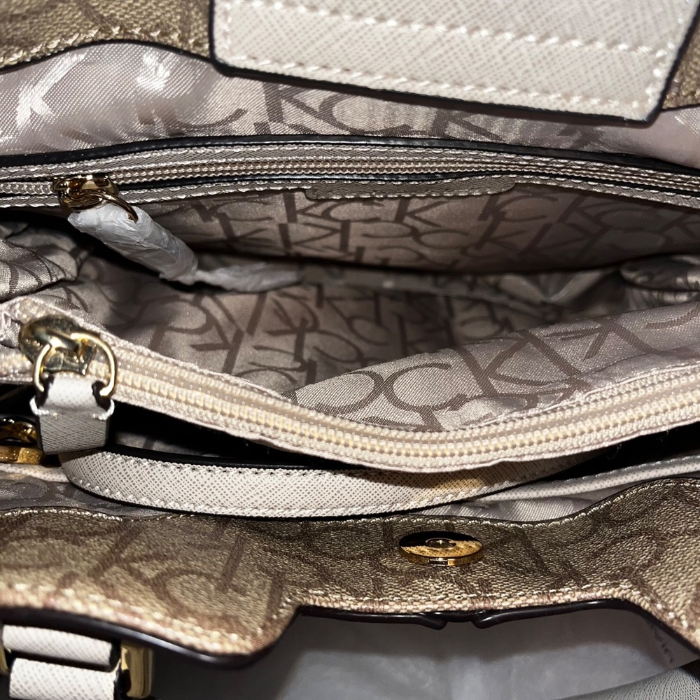 Calvin’s Klein Monogram Satchel - Picture 9 of 13